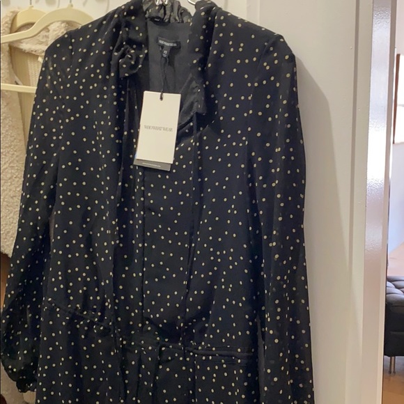 NWT Who What Wear Target Polka Dot Dress Sz XS - Picture 12 of 16